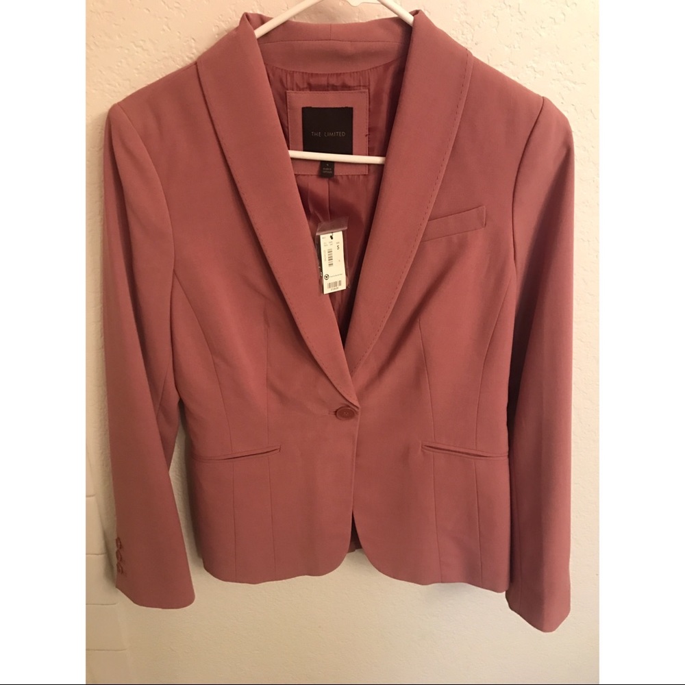 The Limited Mauve Blazer